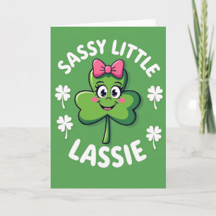 Carte de plaisir Sassy Lassie Clover