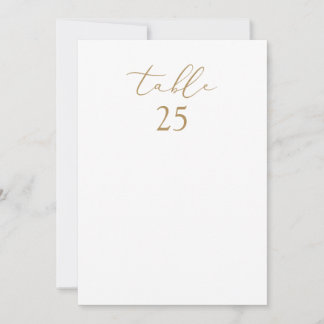 Carte de plan de table de mariage individuel Class