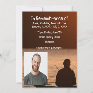 Carte de poche Memorial Pêcheur de vol d'océan