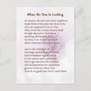 Carte de poème de ferme amusante #5