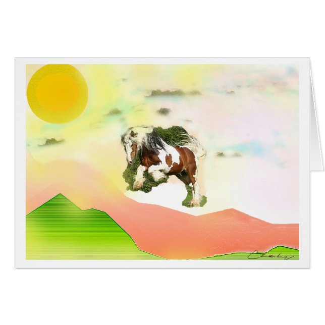 Carte de poney de Colin Barclay (Devant horizontal)