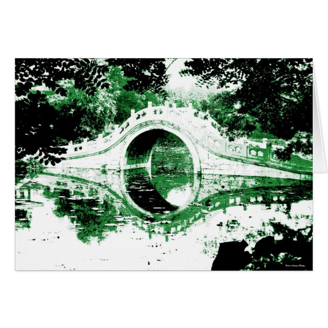 Carte de pont historique (Devant horizontal)
