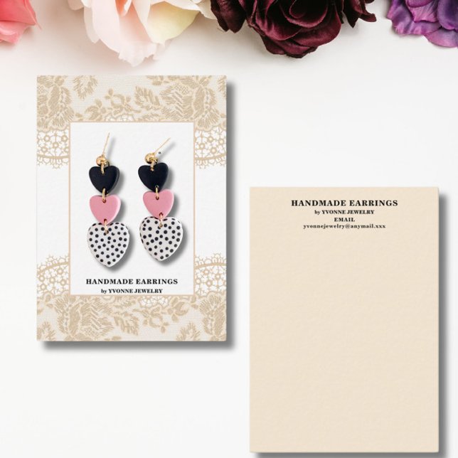 Carte de porte-bijoux à dentelle (Créateur téléchargé)