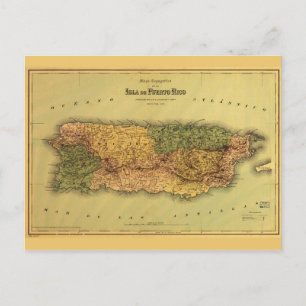 Carte de Porto Rico (1886)