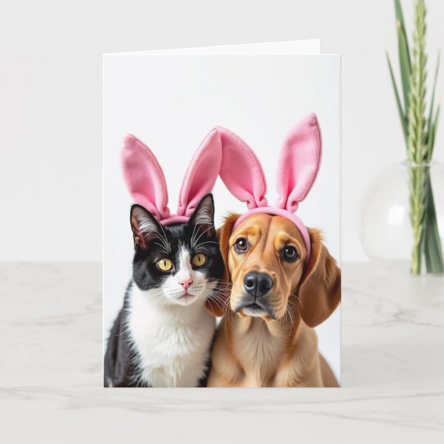 Carte de portrait Amis pour toujours (Devant)