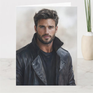 Carte de portrait Cool urbain