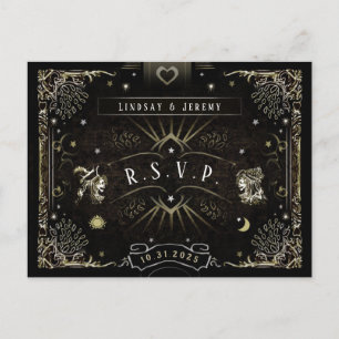 Carte de post-test Halloween correspondant à la ca