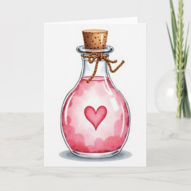 Carte de Potion d'Amour Magique (Devant)