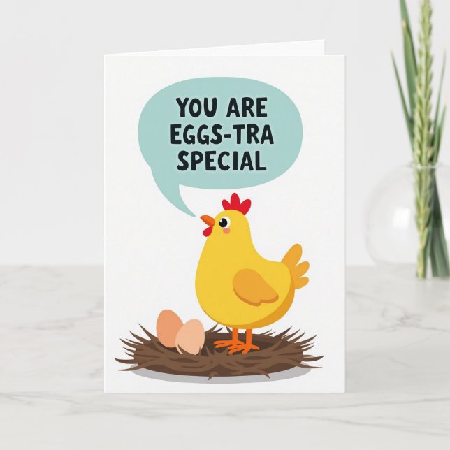 Carte de poulet Eggs Tra Special (Devant)