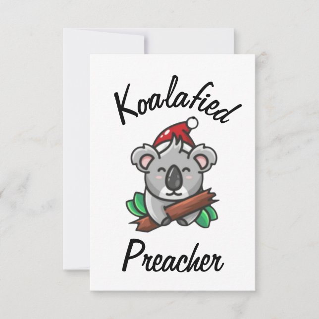 Carte de prédicateur koalifié (Devant)