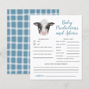 Carte de prédictions et de conseils pour bébé Vach