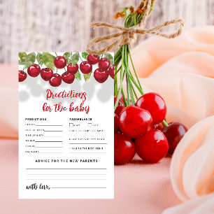 Carte de prédictions et de conseils pour le Baby s