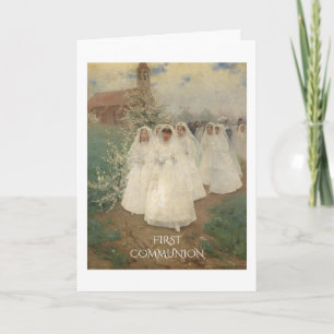 Carte de première communion