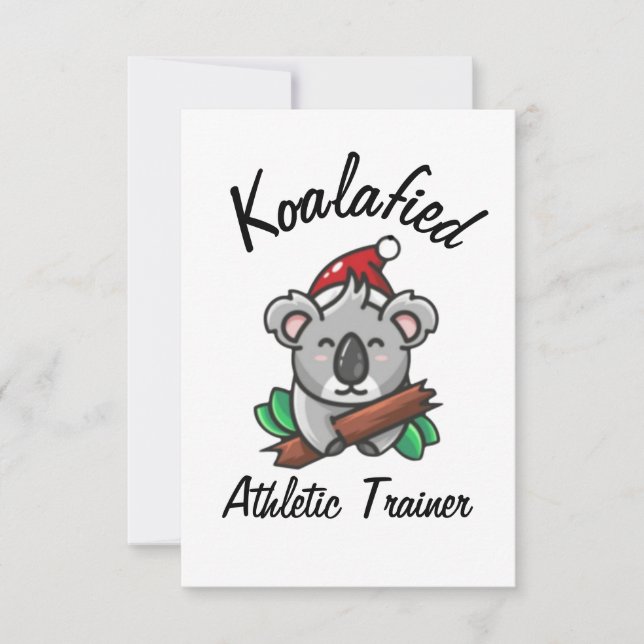 Carte de préparateur athlétique Koalafied (Devant)