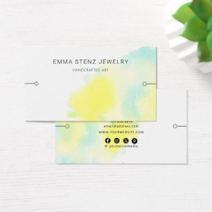Carte de Présentation de Bracelet • Éclaboussure S