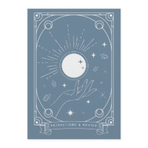 Carte de prévision et de conseil de Tarot