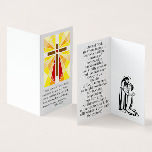 Carte de prière cardiaque