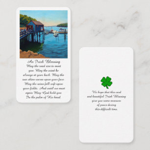 Carte de prière commémorative Bénédiction