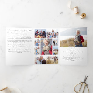 Carte de prière commémorative pour toujours dans n