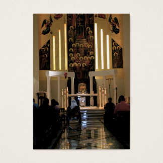 Carte de prière de nettoyage du colloquium de feu