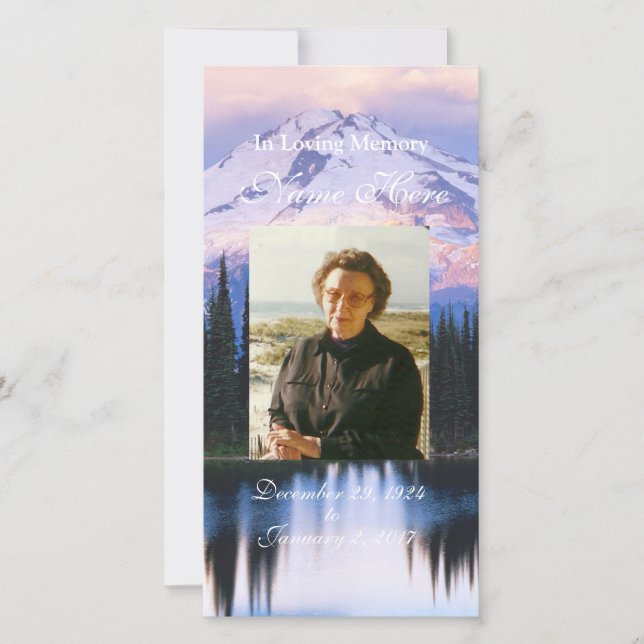 Carte de prière personnalisée / Cartes de prière (Devant)