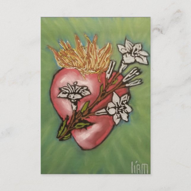 Carte de prière pour la protection de Saint Joseph (Devant)