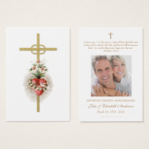 Carte de prière pour l'anniversaire de mariage cat