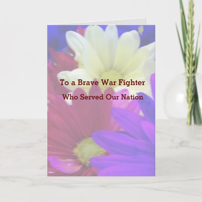 Carte de prière pour les militaires (Devant)