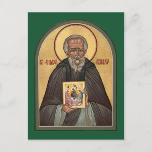 Carte de prière St. Andrei Rublev