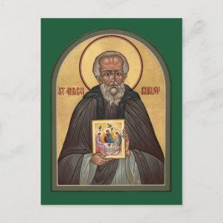Carte de prière St. Andrei Rublev