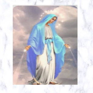 Carte de prière Virgin Mary Memorare