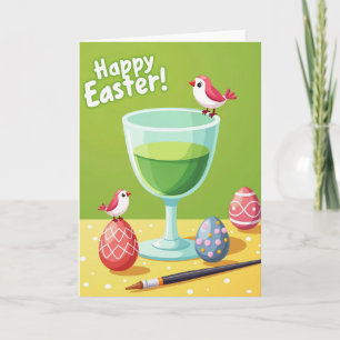 Carte de printemps joyeuse