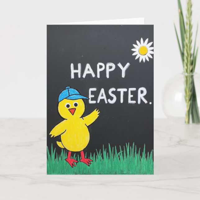 Carte de printemps joyeuse pour jeune oiseau (Devant)