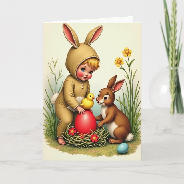 Carte de printemps Nouveaux Débuts (Devant)