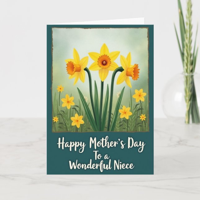 Carte de printemps pour la plus douce des mamans (Devant)