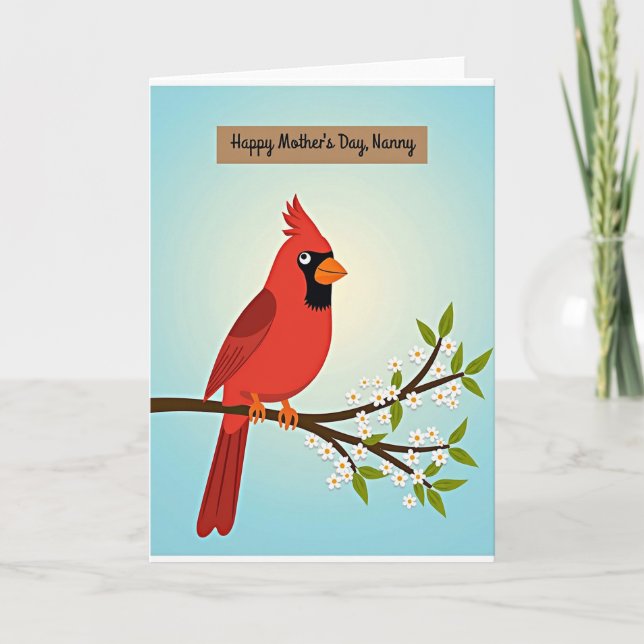 Carte de printemps pour la plus douce des mamans (Devant)