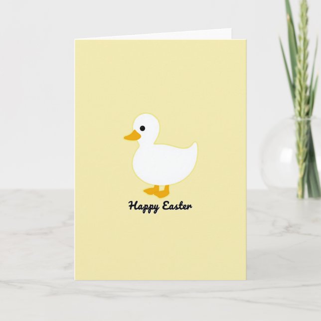 Carte de printemps Yellow Bird (Devant)