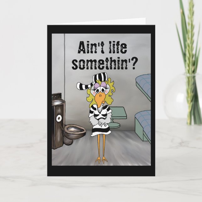 Carte de prison : Female jailbird (Devant)