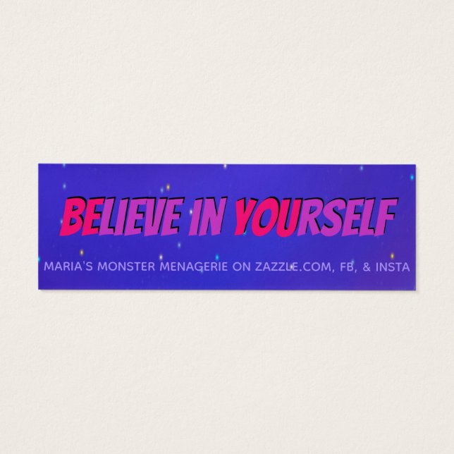 Carte de profil (Dos)