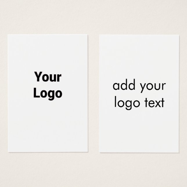 Carte de profil (Devant & derrière)