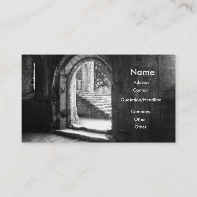 Carte de profil Architect (Devant)