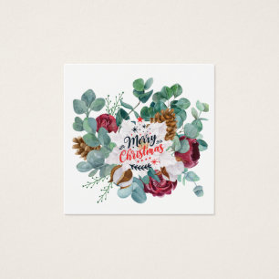 Carte de profil, carte de profil de taille Carré, 