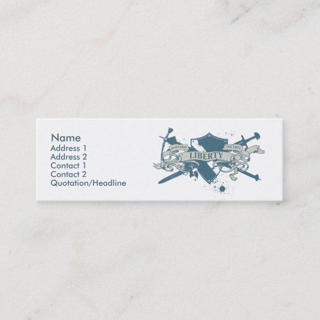 Carte de profil de bouclier de déesse (Devant)