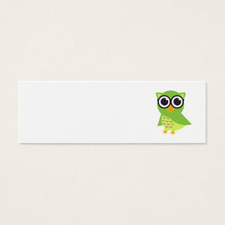 Carte de profil de hibou