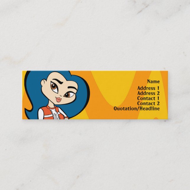 Carte de profil de Vierge (Devant)