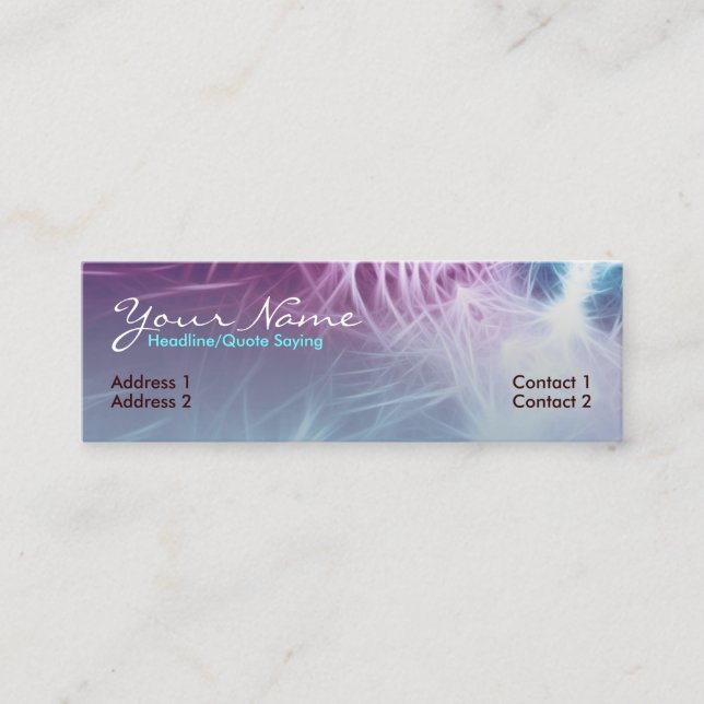 Carte de profil Fantastika Mini Biz (Devant)