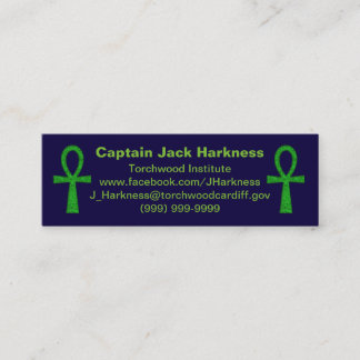 Carte de profil Green Ankh