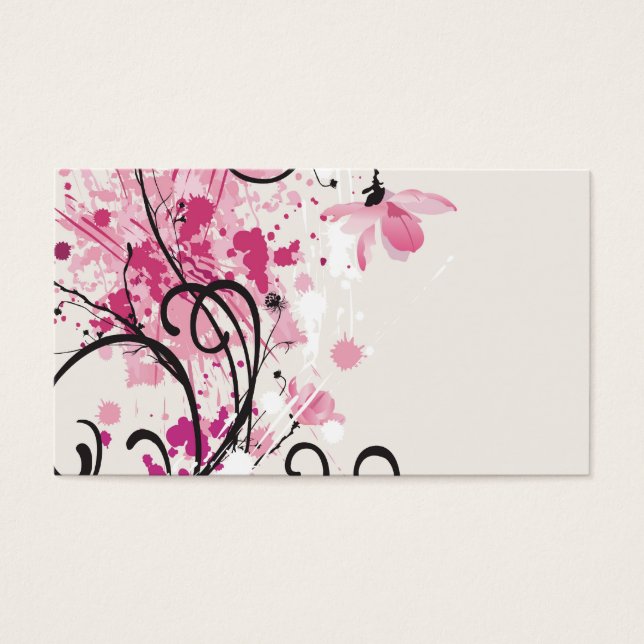 Carte de profil Grungy (Devant)