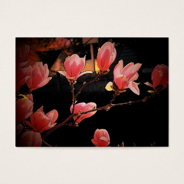 Carte de profil Magnolias (Devant)