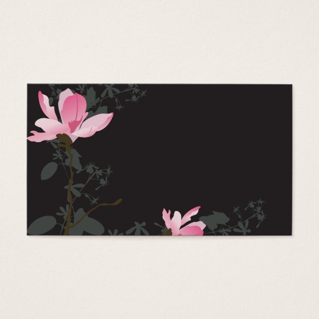 Carte de profil Magnolias (Devant)